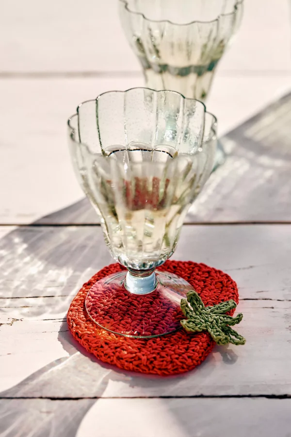 The Mediterranean Dish Glass Goblets, Set of 4