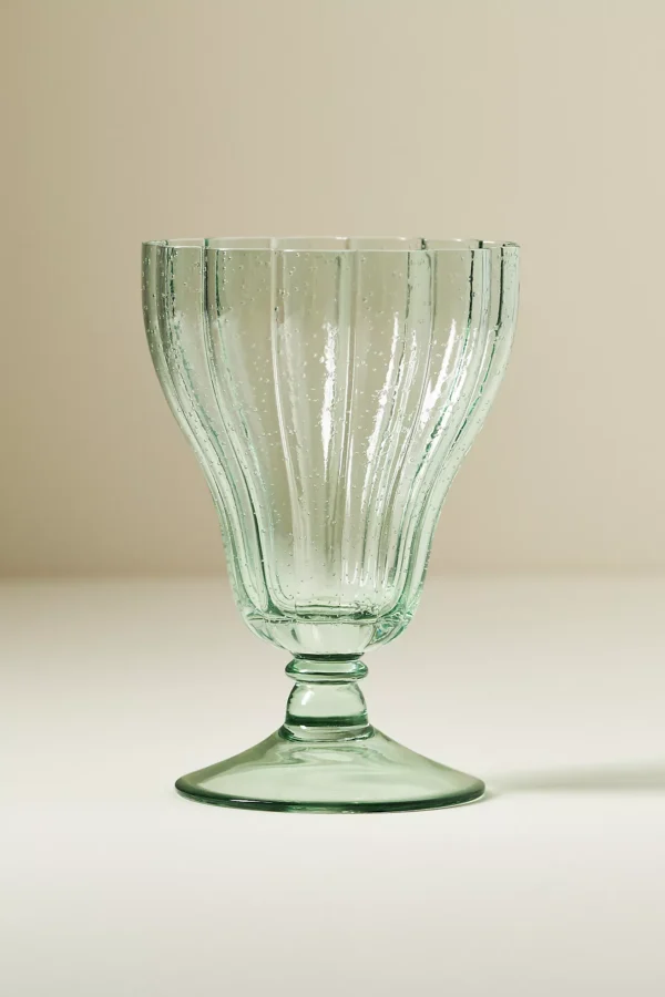 The Mediterranean Dish Glass Goblets, Set of 4